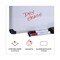 Universal 24 in. x 18 in. Melamine Cork/Dry Erase Board - Tan/White Surface, Aluminum/Plastic Frame